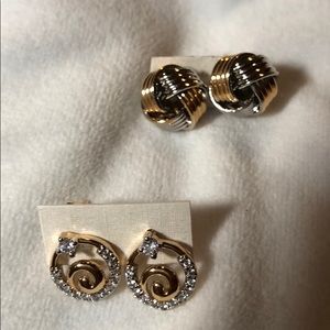 Lot of 2 pairs gold filled